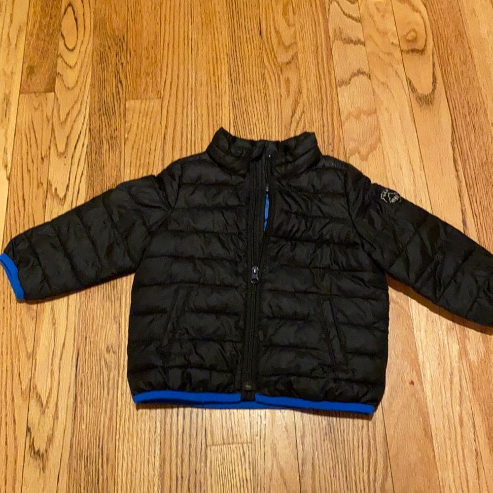 Lightweight Jacket. Baby Gap. Black & Blue. Toddler
